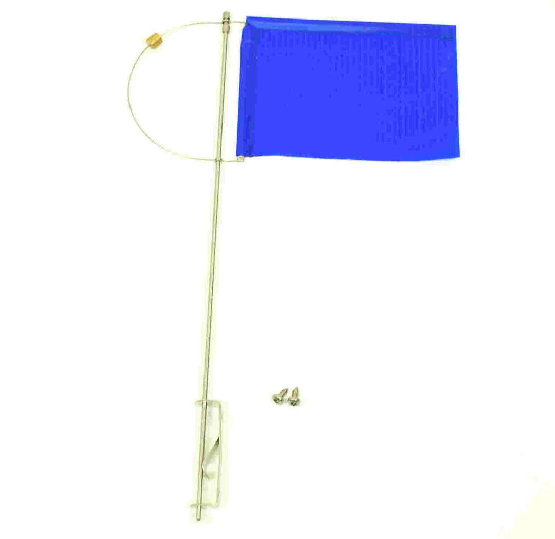 Verklicker Windrichtungsanzeiger mit Gegengewicht für Segelboote Grösse 125 mm Blau, Blau