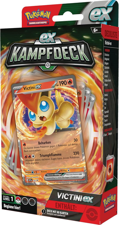 Pokémon-Sammelkartenspiel: Kampfdeck Victini-ex (sofort spielbares Deck mit 60 Karten), Victini-ex