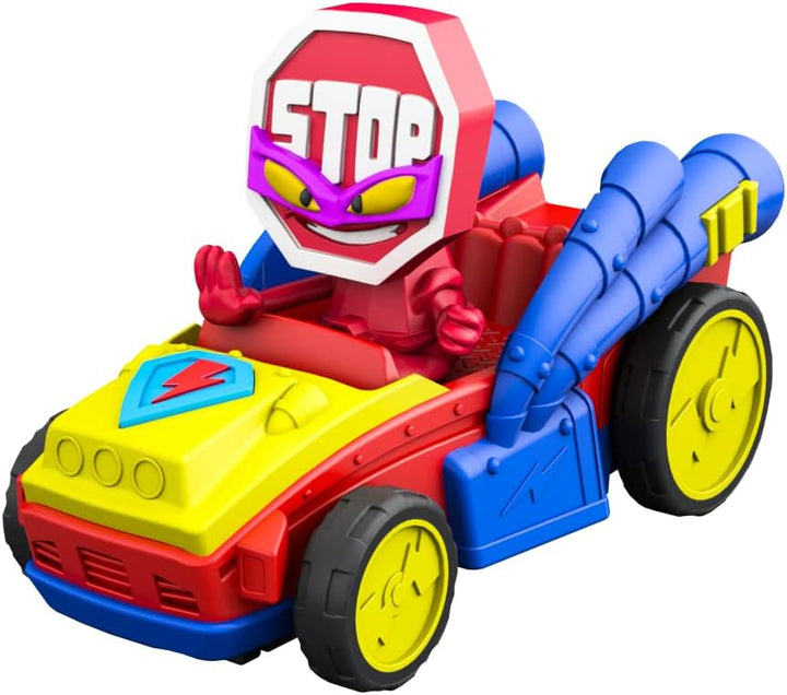 Ninco - Superthings Autorennbahn Rivals Race | Ferngesteuertes Auto | Slotcar Rennbahn 2,4m mit 2 Au
