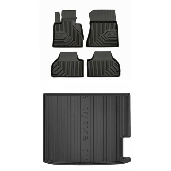 Satz Fussmatten und Gummimatte für BMW X4 F26 2014-2018
