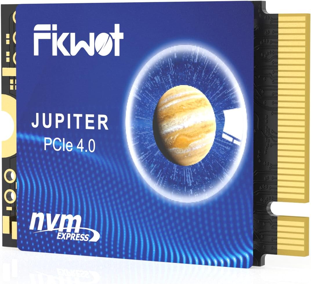 Fikwot FX953 M.2 2230 PCIe Gen4 Interne NVMe SSD 1TB, Lesen bis zu 5000 MB/s, Kompatibel mit Asus RO
