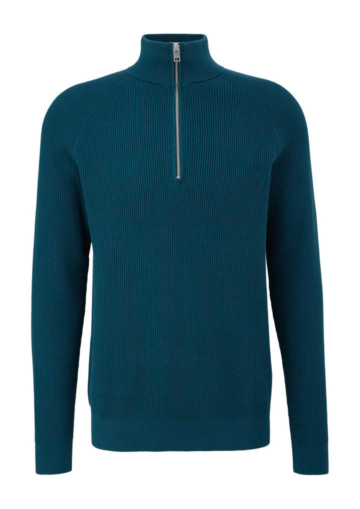 s.Oliver Damen 10.3.11.17.170.2133820 Pullover S 6904 Petrol, S 6904 Petrol