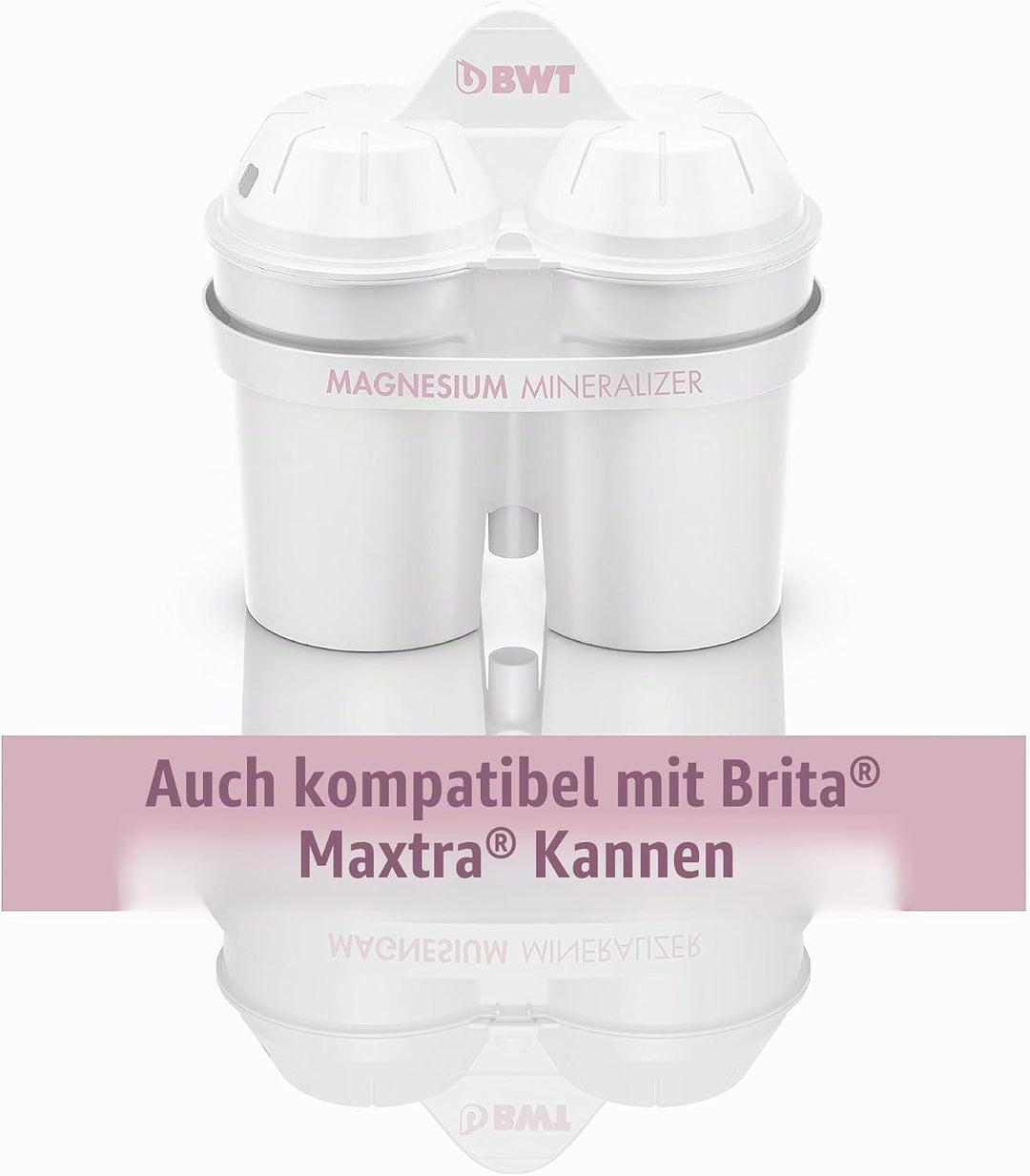 BWT Magnesium Mineralized Water 12x Acryl Weiss 8801502