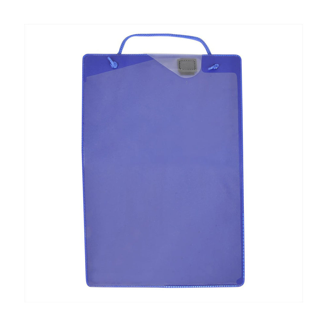 10 Robuste Werkstattauftragstaschen DIN A4 blau 10er Pack Auftragsmappen Kfz mit Schlüsselfach und H