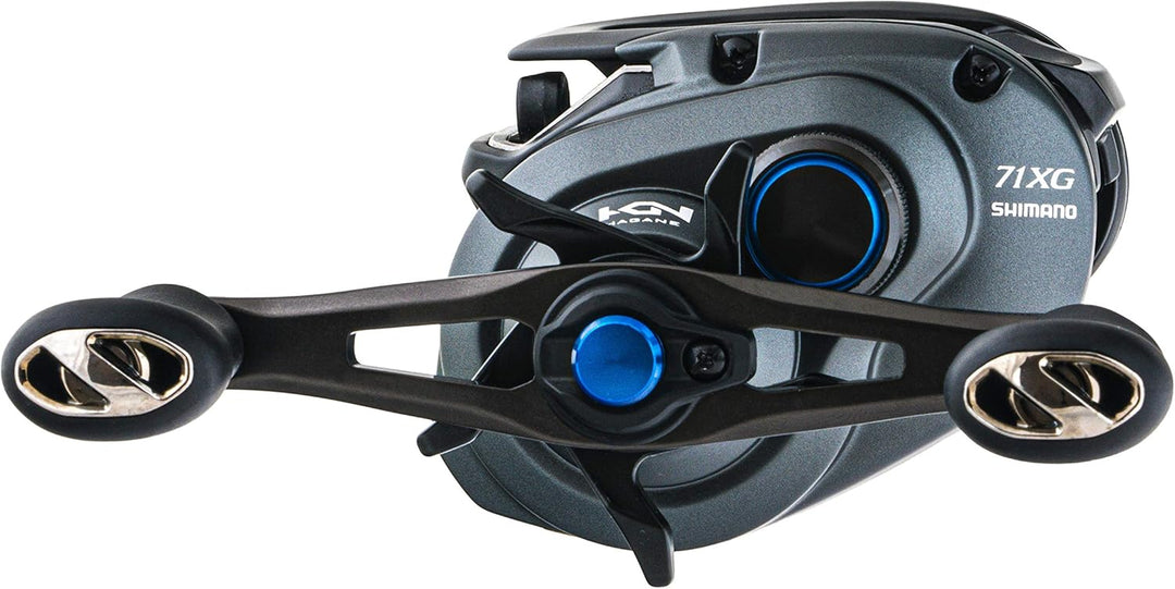 Shimano SLX MGL 70 Baitcast-Rolle mit niedrigem Profil Übersetzung: 8,2:1 | Grösse: 70 links, Ü