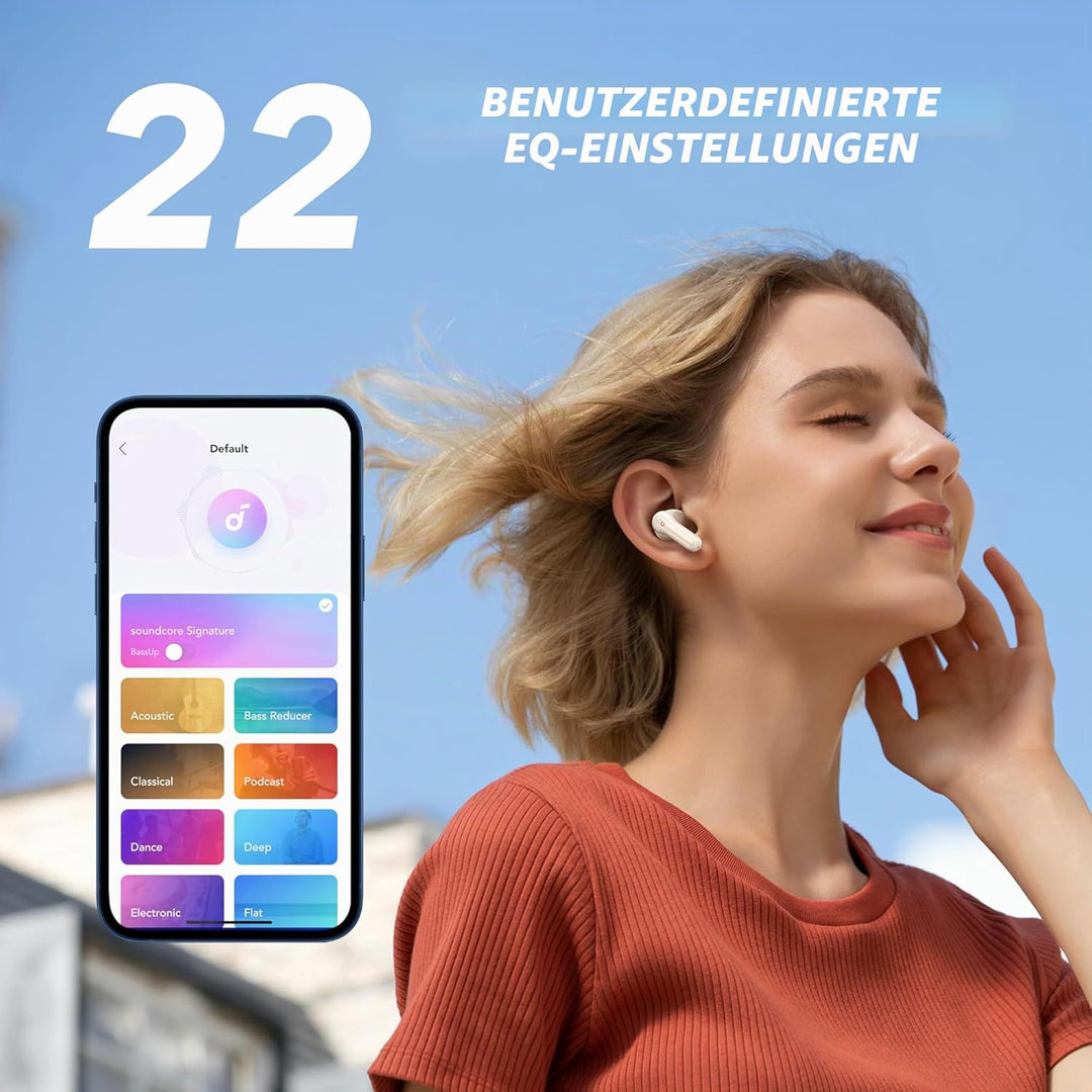 soundcore by Anker P2 Mini True-Wireless Earbuds In-Ear Kopfhörer, 10mm Audiotreiber, intensiver Bas