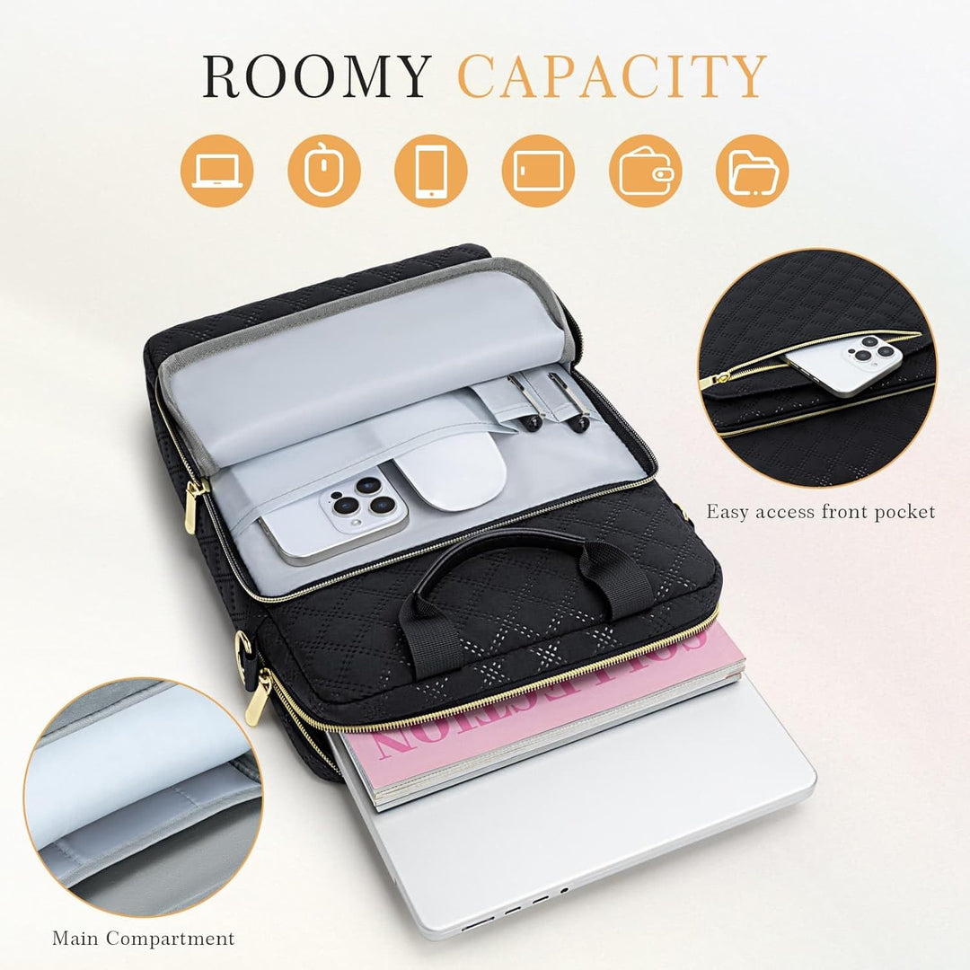 Laptoptasche Tragetasche Tablet Sleeve Kompatibel mit 16 Zoll MacBook Pro 2025-2021 M1 M2 M3 M4 A340