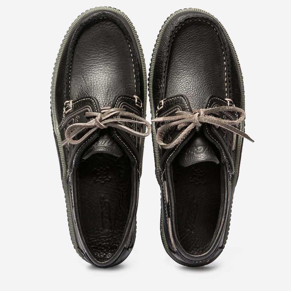 TBS Herren Globek Bootschuhe 40 EU Schwarz Noir Dauphin B8b44, 40 EU Schwarz Noir Dauphin B8b44