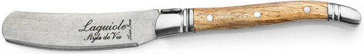 Laguiole Style de Vie Buttermesser Luxury Line, 4-teilig, Eichenholz