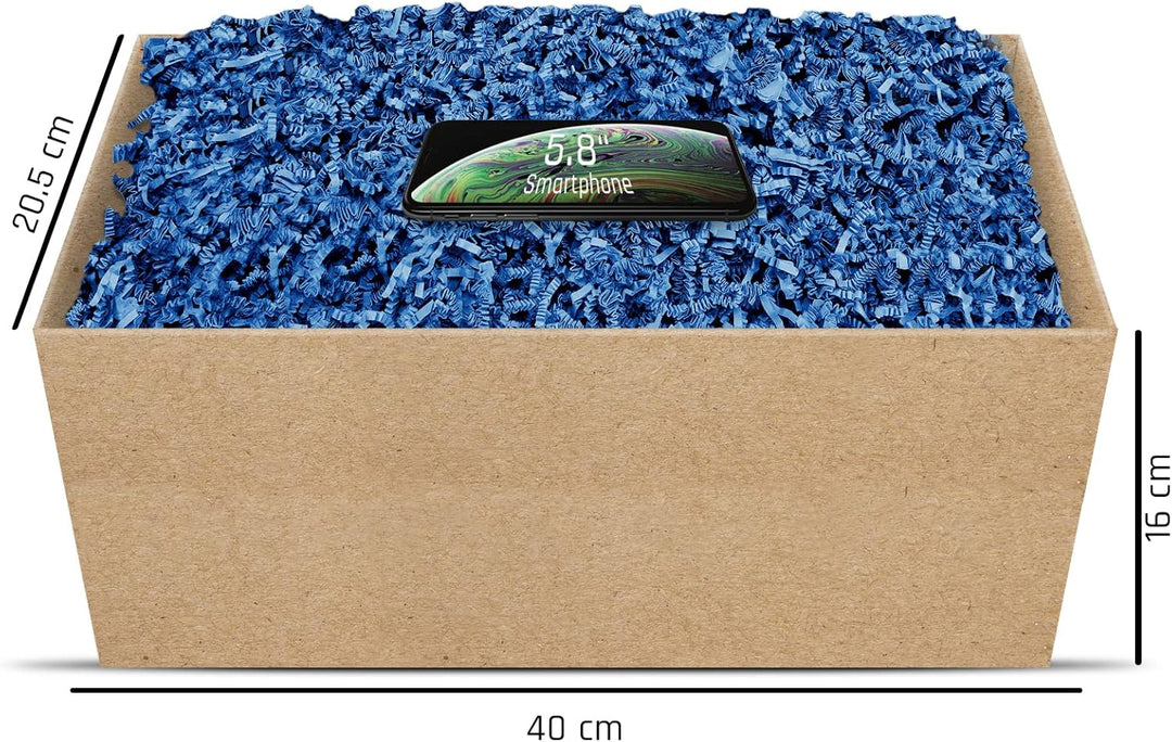 SizzlePak Geschenkfüllmaterial Umweltfreundliches Geschenkverpackungsmaterial viele Farben 125g-1kg