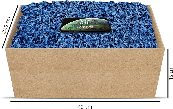 SizzlePak Geschenkfüllmaterial Umweltfreundliches Geschenkverpackungsmaterial viele Farben 125g-1kg