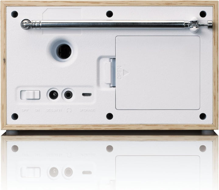 Lenco DAR-017 DAB+ Radio – kompaktes DAB+ Radio mit Bluetooth 5.0 - Senderspeicher - FM Empfänger -