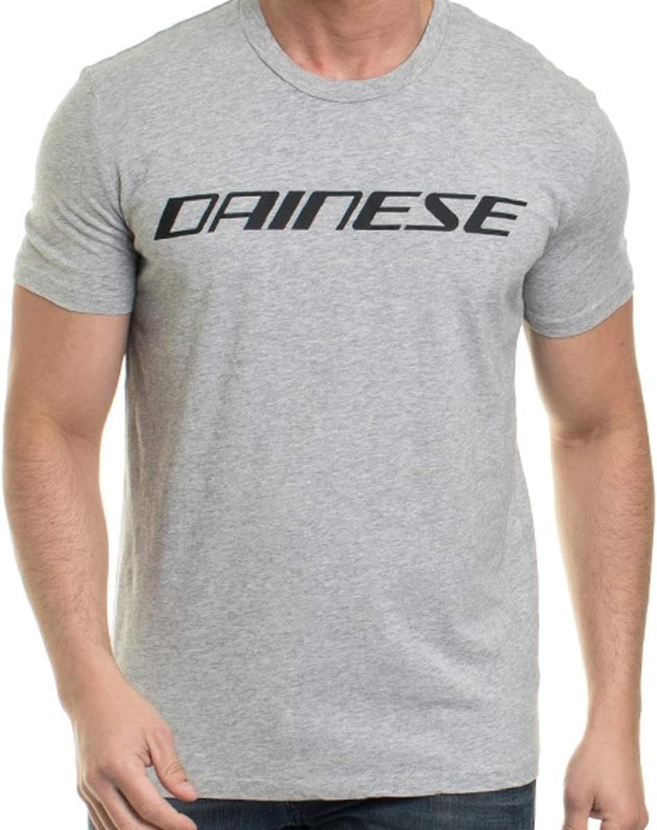 Dainese - Herren Motorrad T-Shirt mit Kurzen Ärmeln, Trikot für Erwachsene aus 100% Baumwolle Logo,