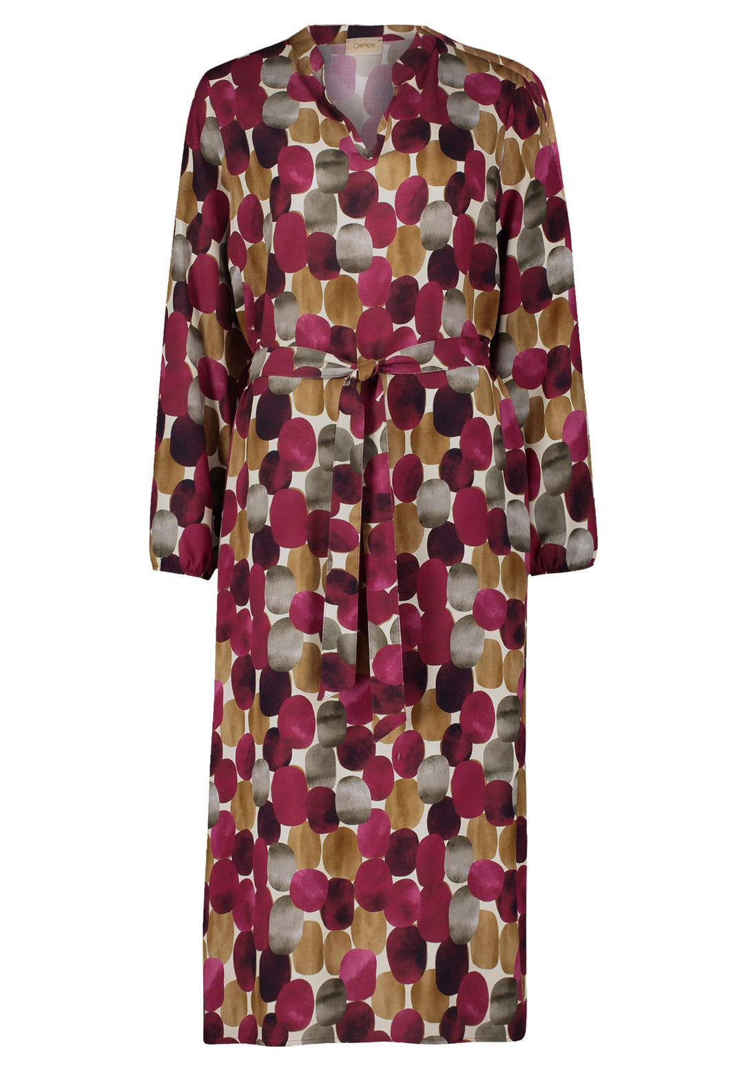 Cartoon Damen 1636/7851 Kleid 70 Cremefarben/Violett, 70 Cremefarben/Violett