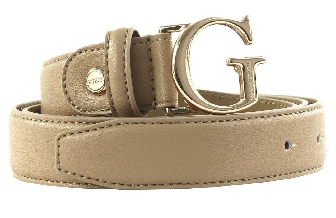 GUESS Adjustable Pant Belt W95 Ivory - kürzbar