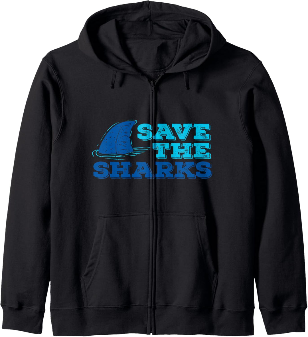 Save The Sharks - Shark Awareness - Ocean Lover Kapuzenjacke
