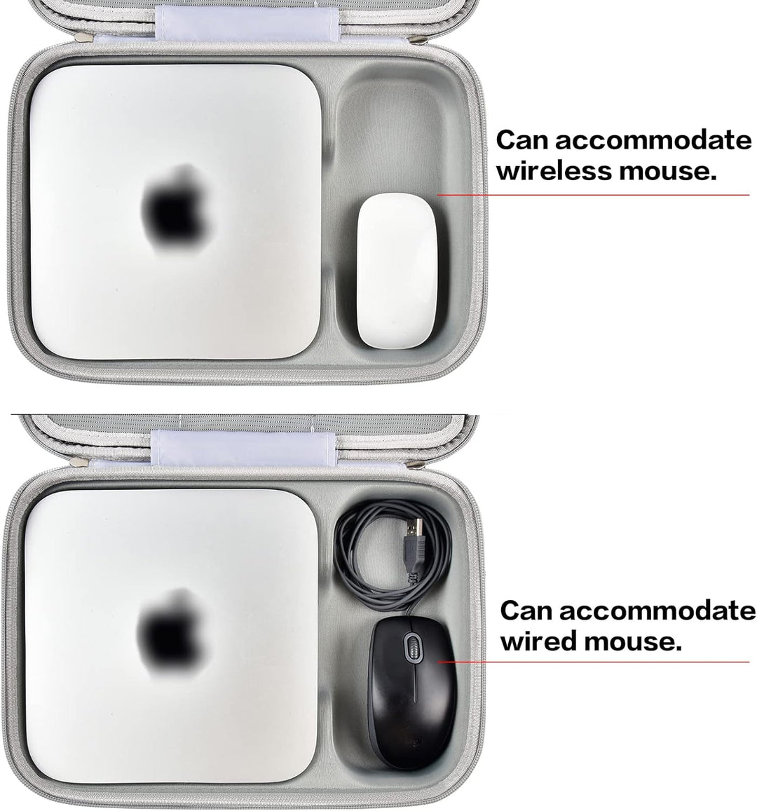 Tasche Kompatibel mit Apple 2023 Mac Mini M2/Mac Mini M1 Pro Vorgängermodell Desktop Computer, Hard