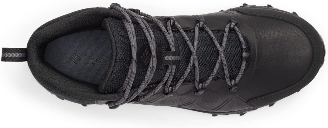 Columbia Herren Peakfreak Ii Mid Outdry Wp LeatherWanderstiefel 41 EU Black Graphite, 41 EU Black Gr