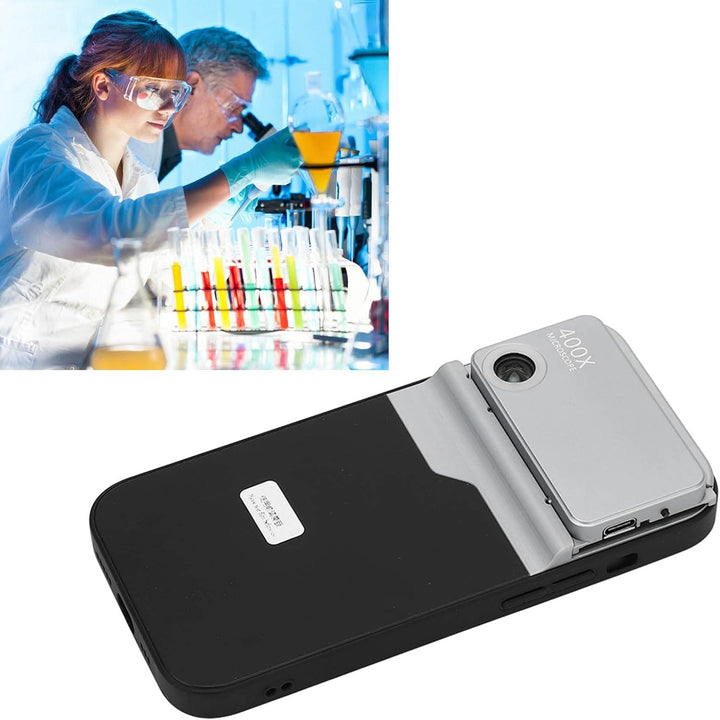 Telefon-Mikroskop-Objektiv, 400-faches -High-Definition-Handy-Mikroskop-Objektiv, Tragbares Digitale