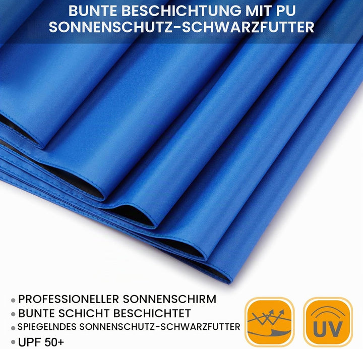 G4Free 62/68/72 Inch UV-Schutz Winddicht Sonnen- und Regenschirm Golfschirm Autorisches Öffnen Doppe