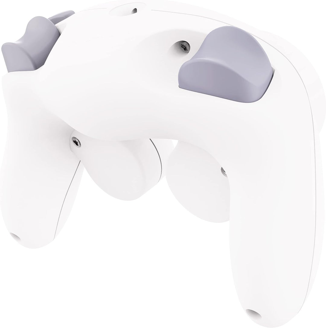 eXtremeRate Ersatz Grips Case Hülle kompatibel mit Nintendo Game Cube Controller, Griff Gehäuse & D-