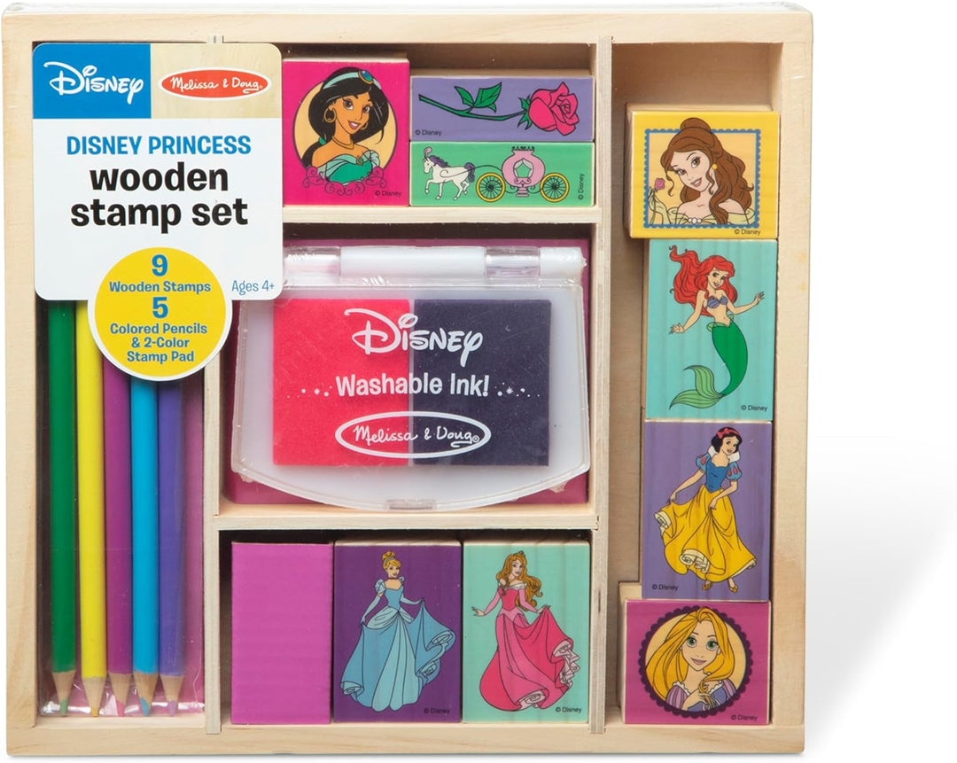 Disney Princess Wooden Stamp Set