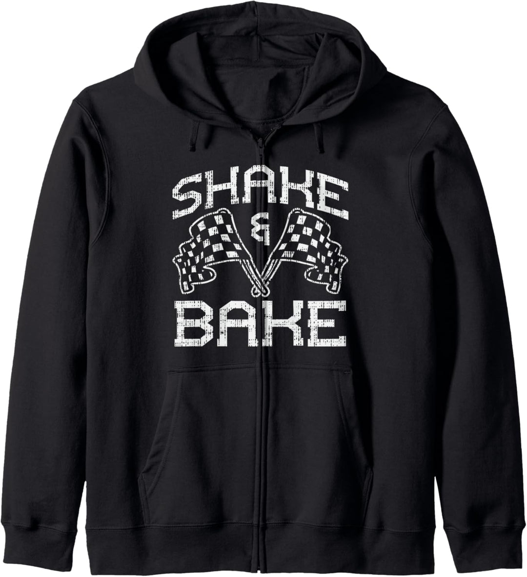 Shake And Bake für Lustige Racing Kapuzenjacke