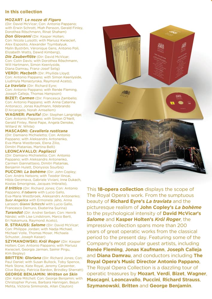 The Royal Opera Collection, DVD