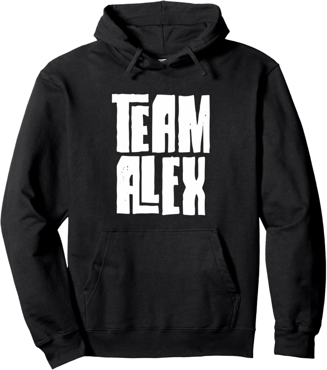 Team Alex Sohn Ehemann Papa Enkel Sport Familie Gruppe Pullover Hoodie