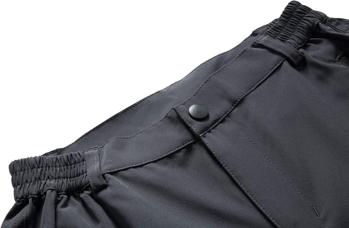 BenBoy Herren Wanderhose Wasserdicht Softshellhose Outdoorhose Winddicht Warm Gefüttert Skihose Snow