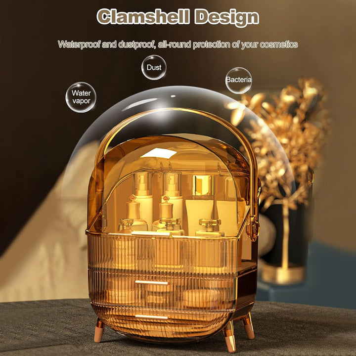 Galatée Retro Serie 180°Drehbar Tragbare Make Up Organizer Kosmetikbox Kosmetische Aufbewahrungs Box