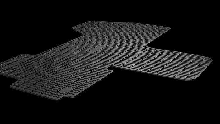 Gummimatten G&H Gummifussmatten 1-teilig für Citroen Jumper, Peugeot Boxer, Fiat Ducato ORIGINAL QUA