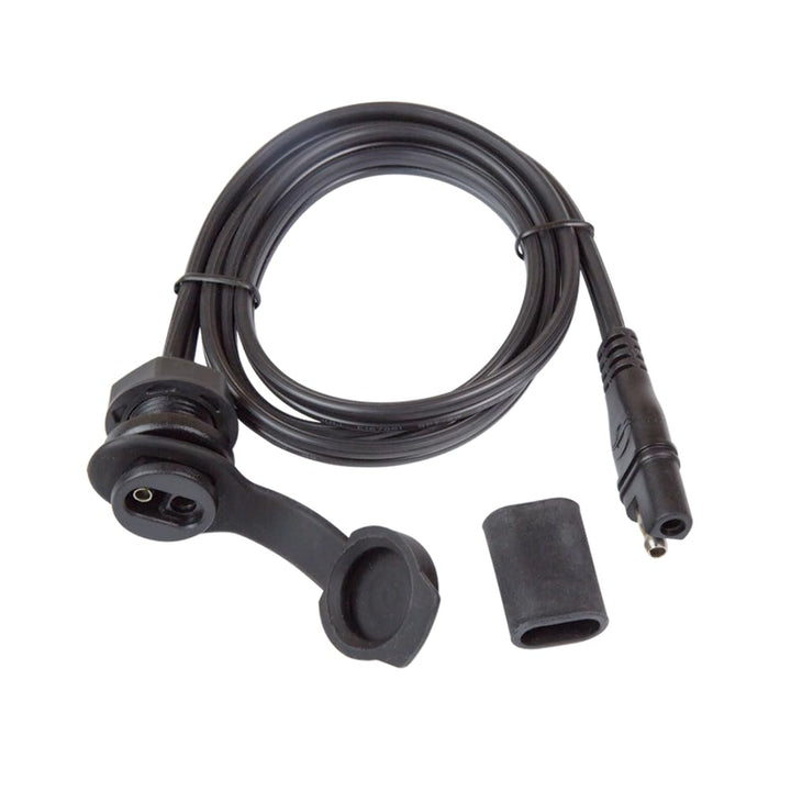 TecMate OptiMATE CABLE O-40, Witterungsbeständige SAE-Buchse, Armatureneinbau