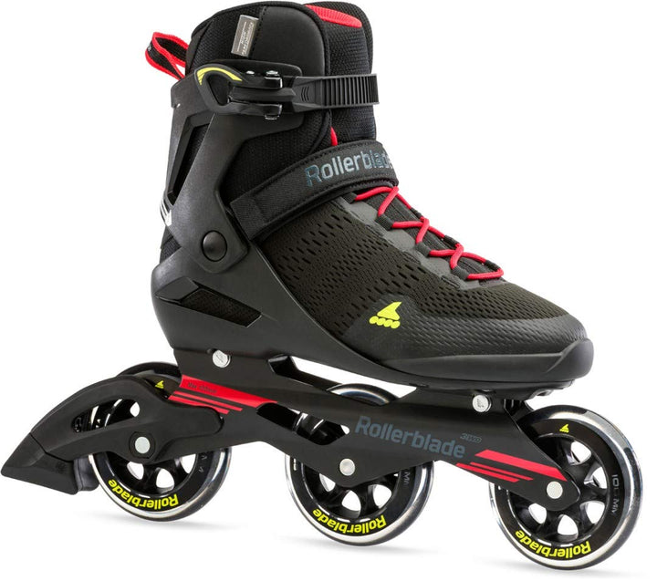 Rollerblade Herren Sirio 100 3wd Inlineskate 275 Black/Red, 275 Black/Red