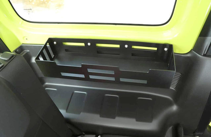 Auto Seiten Kofferraum-Organizer, Heckklappe Ablagebox für Suzuki Jimny JB64 JB74 2019-2024 (Alumini