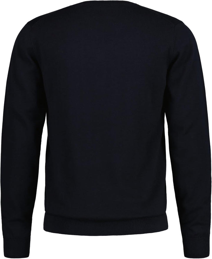 GANT Pullover mit V-Ausschnitt aus Einer Baumwoll-Wollmischung Herren 4XL Abendblau, 4XL Abendblau