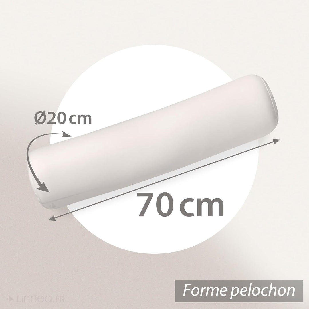 Nackenrolle 70 cm Grizz 'lit Federn – 100% Entenfedern