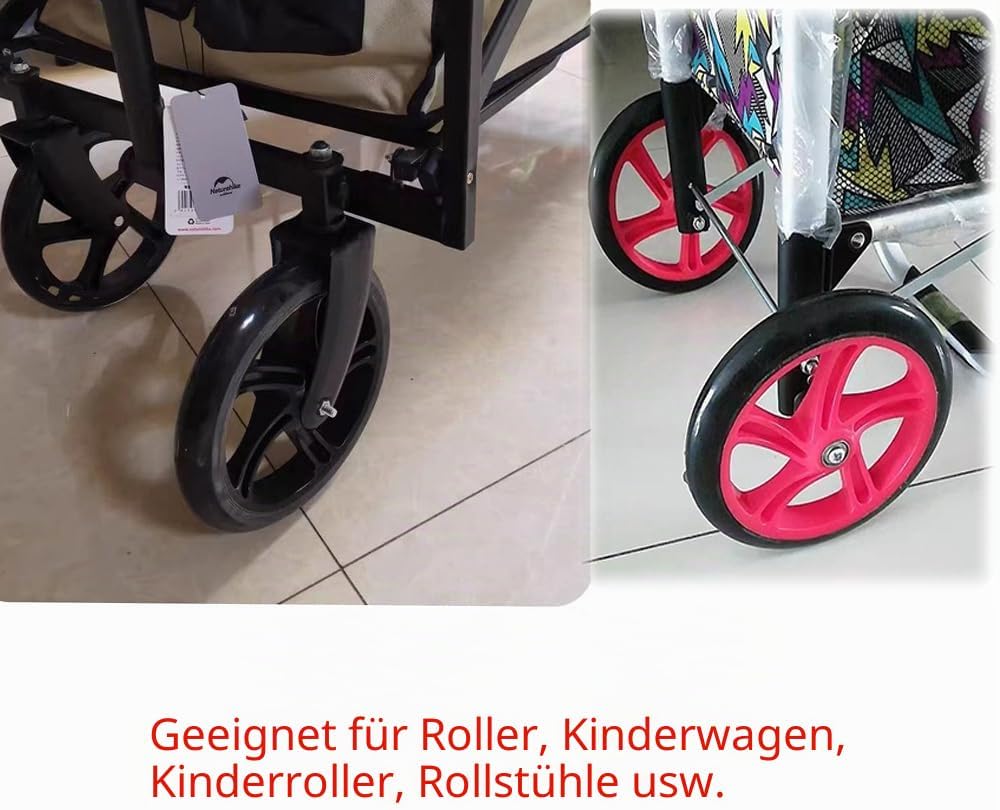 2 Stück 120 mm 145 mm 175 mm 180 mm 190 mm 200 mm Scooter Räder 5 Zoll 6 Zoll 7 Zoll 8 Zoll Scooter
