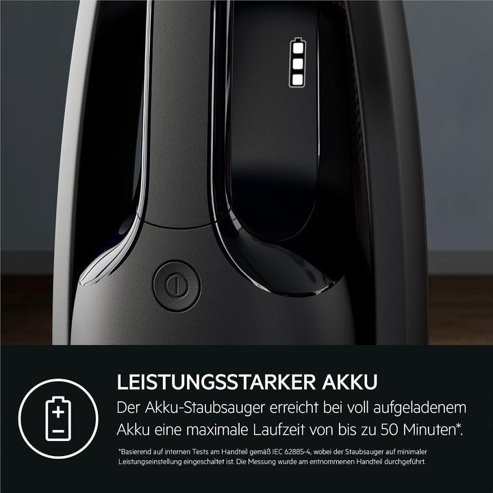 AEG CLEAN 5000 Cordless Cleaner 2in1 ÖKO Akku-Staubsauger kabellos/Akku-Laufzeit: bis zu 50 Min. / F