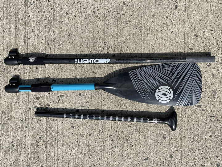Light Board Corp Unisex – Erwachsene Intermediate Carbon 2.0 3pcs Paddle SUP PADDEL, OneColor, Uni