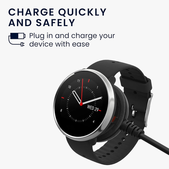 kwmobile USB Kabel Charger kompatibel mit Polar Vantage V / V2 / Vantage M/Ignite/Ignite 2 / Grit X