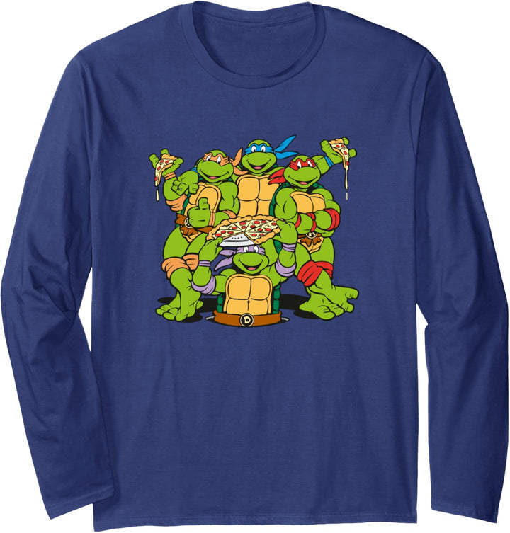 Teenage Mutant Ninja Turtles Old School Group Langarmshirt