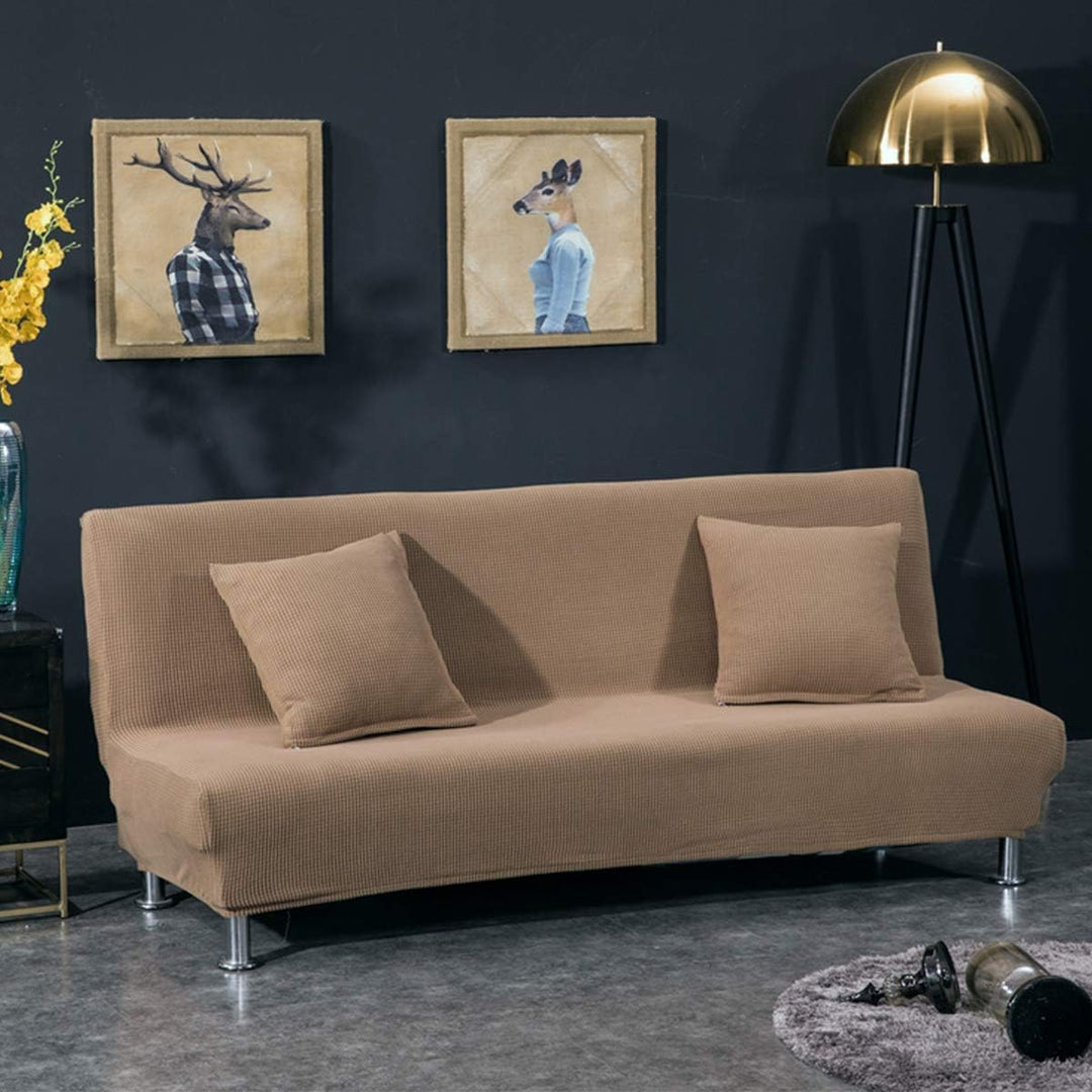 Sofabezug ohne armlehnen Stretch Armlose sofaüberwurf Sofahusse Ohne Armlehne 3 sitzer Sofa Abdeckun
