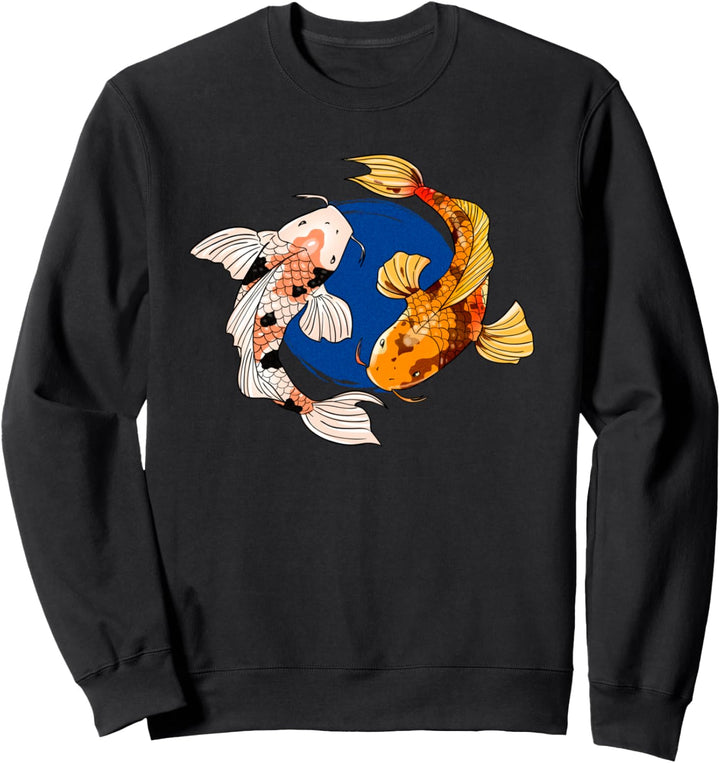 Japanischer Fisch Koi Nishikigoi Natur Teich Karpfen Doitsu Sweatshirt