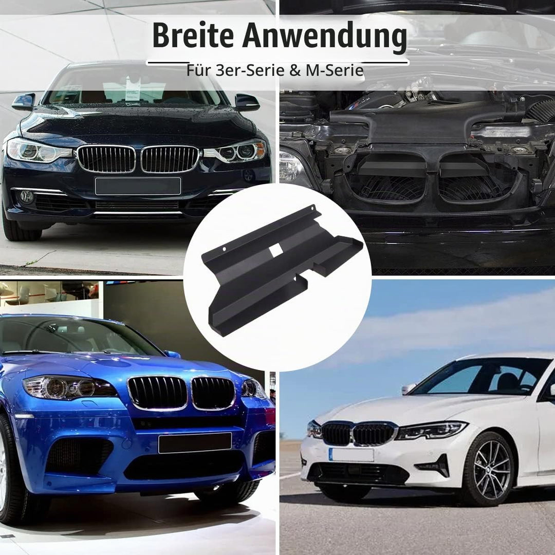 JESTOP Lufteinlass-Schaufel, 2PCS Dynamische Kaltluftansaugsysteme für BMW 323i 325i 328i 330i M52 M