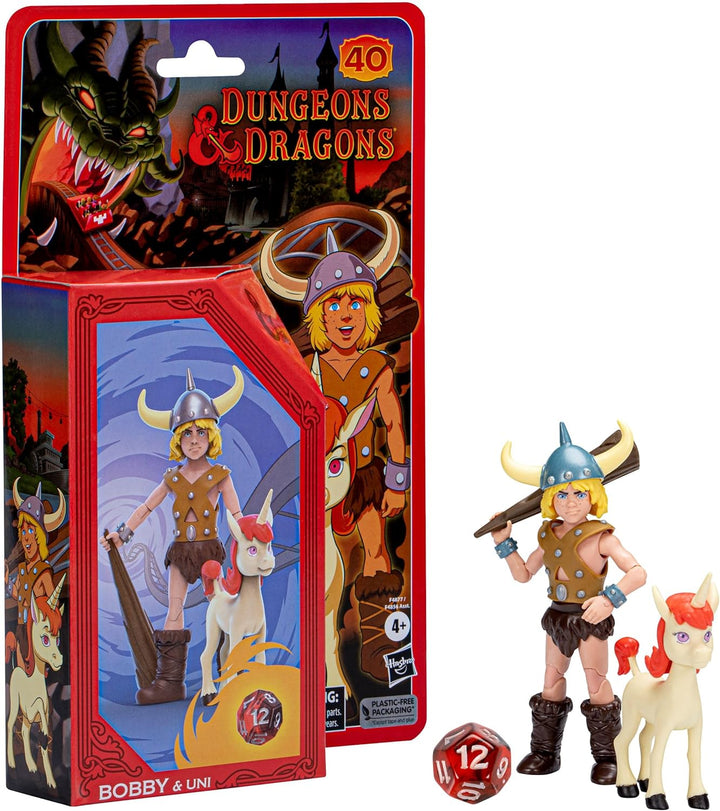 Hasbro Dungeons & Dragons Cartoon Classics F4877, 15 cm grosse Figur Hank Le Rodeur, Mehrfarbig BOBB