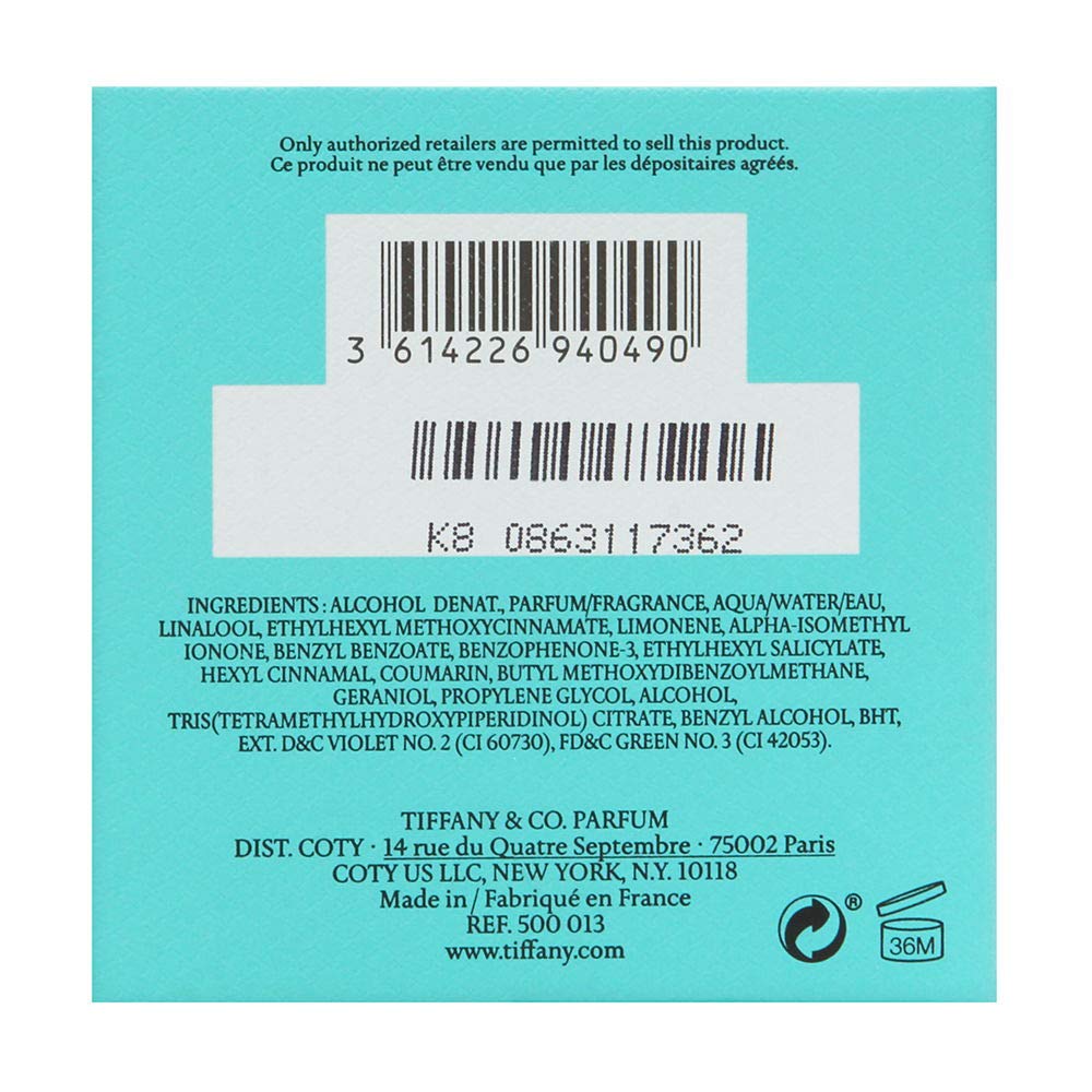 Tiffany & Co Eau de Toilette, 75 ML