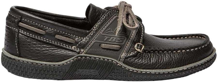 TBS Herren Globek Bootschuhe 40 EU Schwarz Noir Dauphin B8b44, 40 EU Schwarz Noir Dauphin B8b44