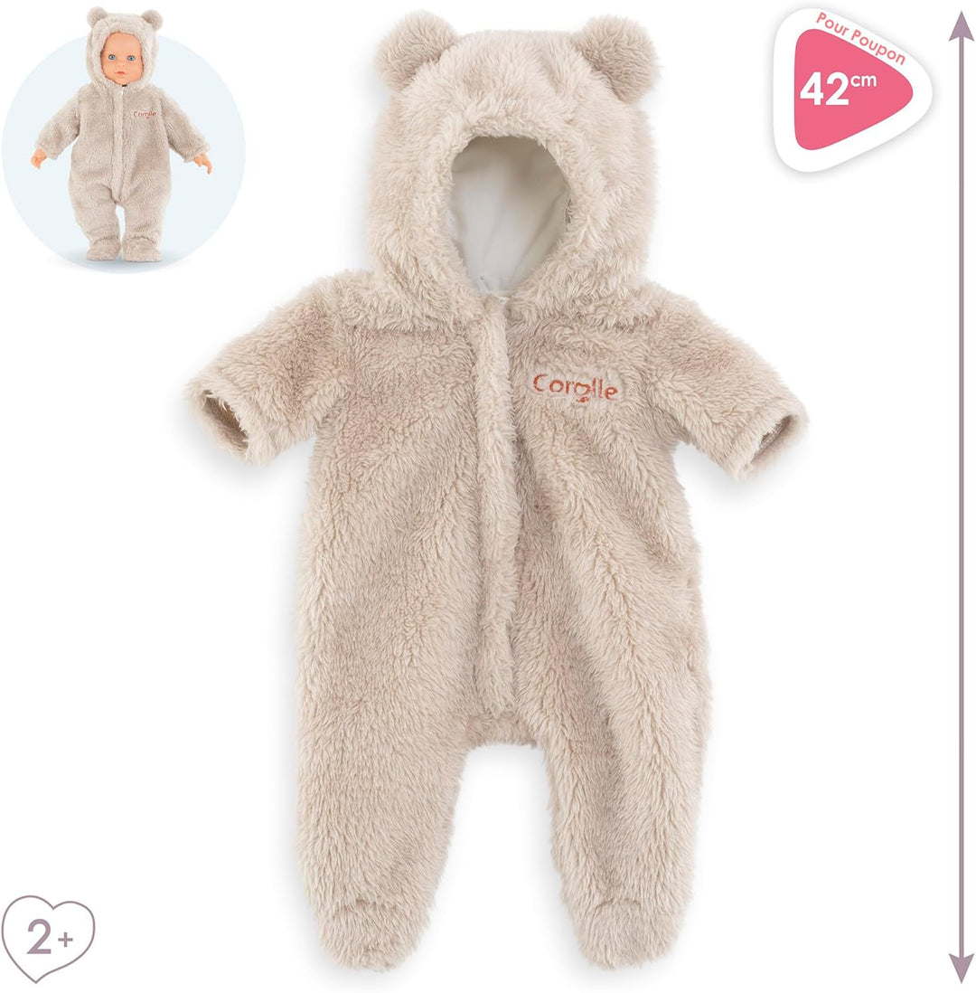 Corolle Schneeanzug, Teddy, Puppenzubehör, Puppenkleidung, für alle 42cm Babypuppen, ab 2 Jahre
