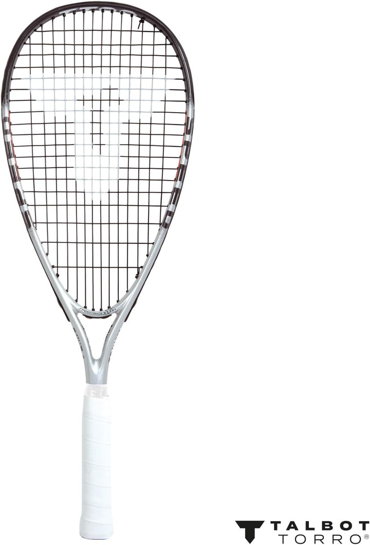 Talbot-Torro Speed-Badminton Set Speed 7700, 2 Graphit-Composite Rackets, 6 oder 5 windstabile Feder